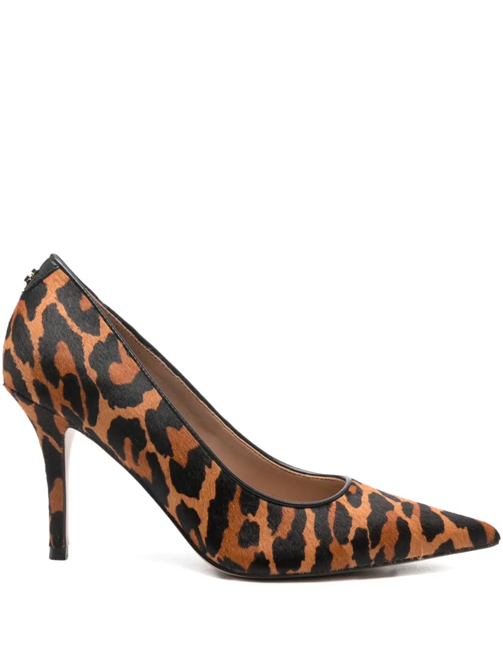 85mm Decollete Prindy leopard-print pumps