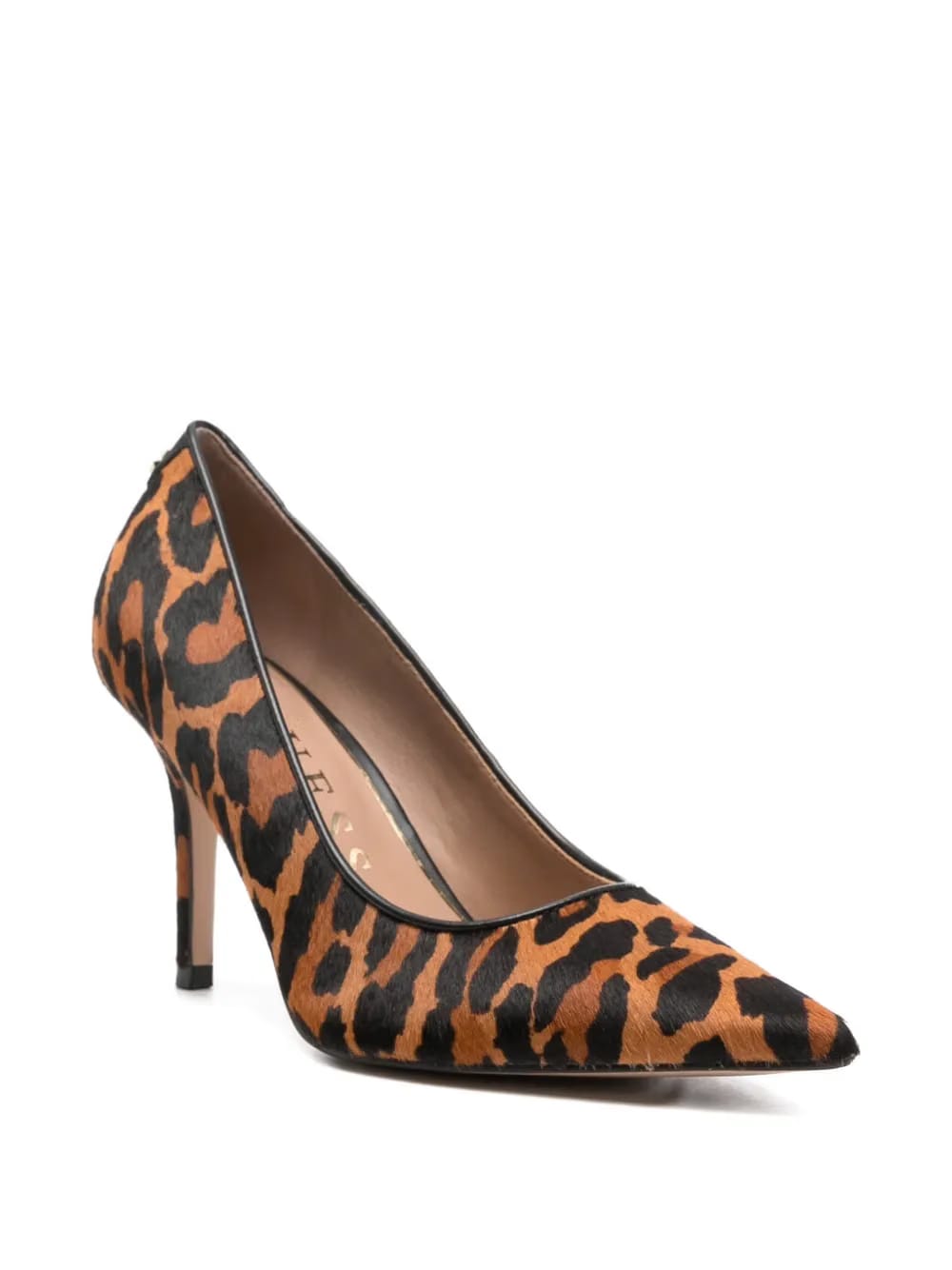 85mm Decollete Prindy leopard-print pumps