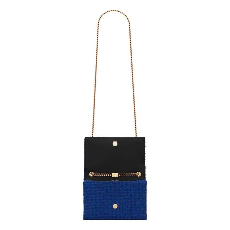 Saint Laurent Kate Small Bag Indigo Blue