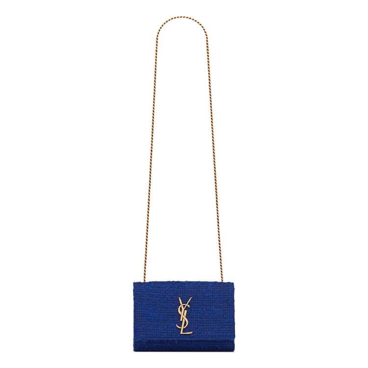 Saint Laurent Kate Small Bag Indigo Blue
