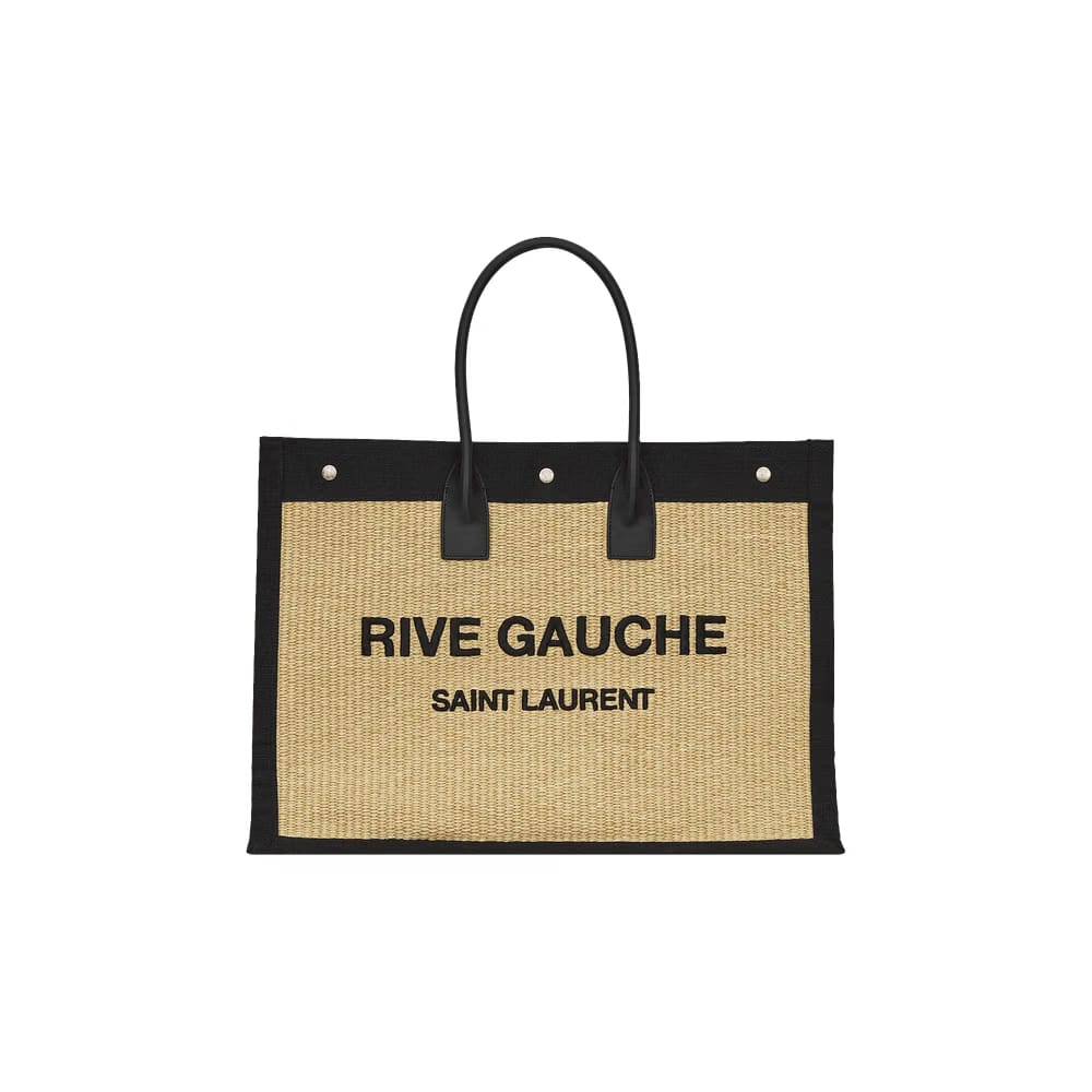 Saint Laurent Rive Gauche Tote Bag Beige