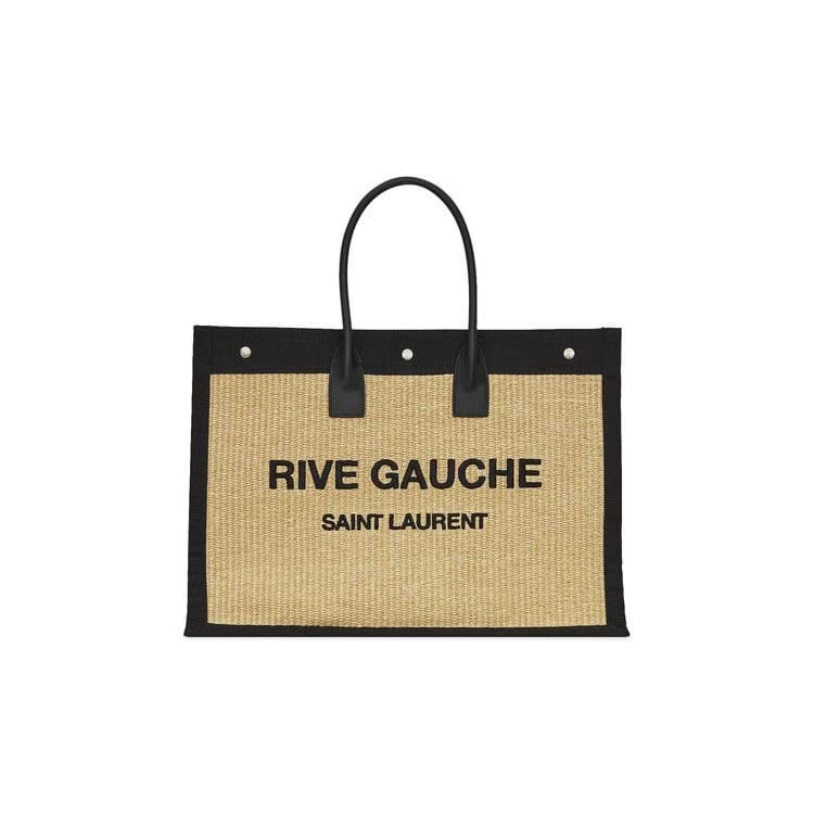 Saint Laurent Rive Gauche Tote Bag Beige