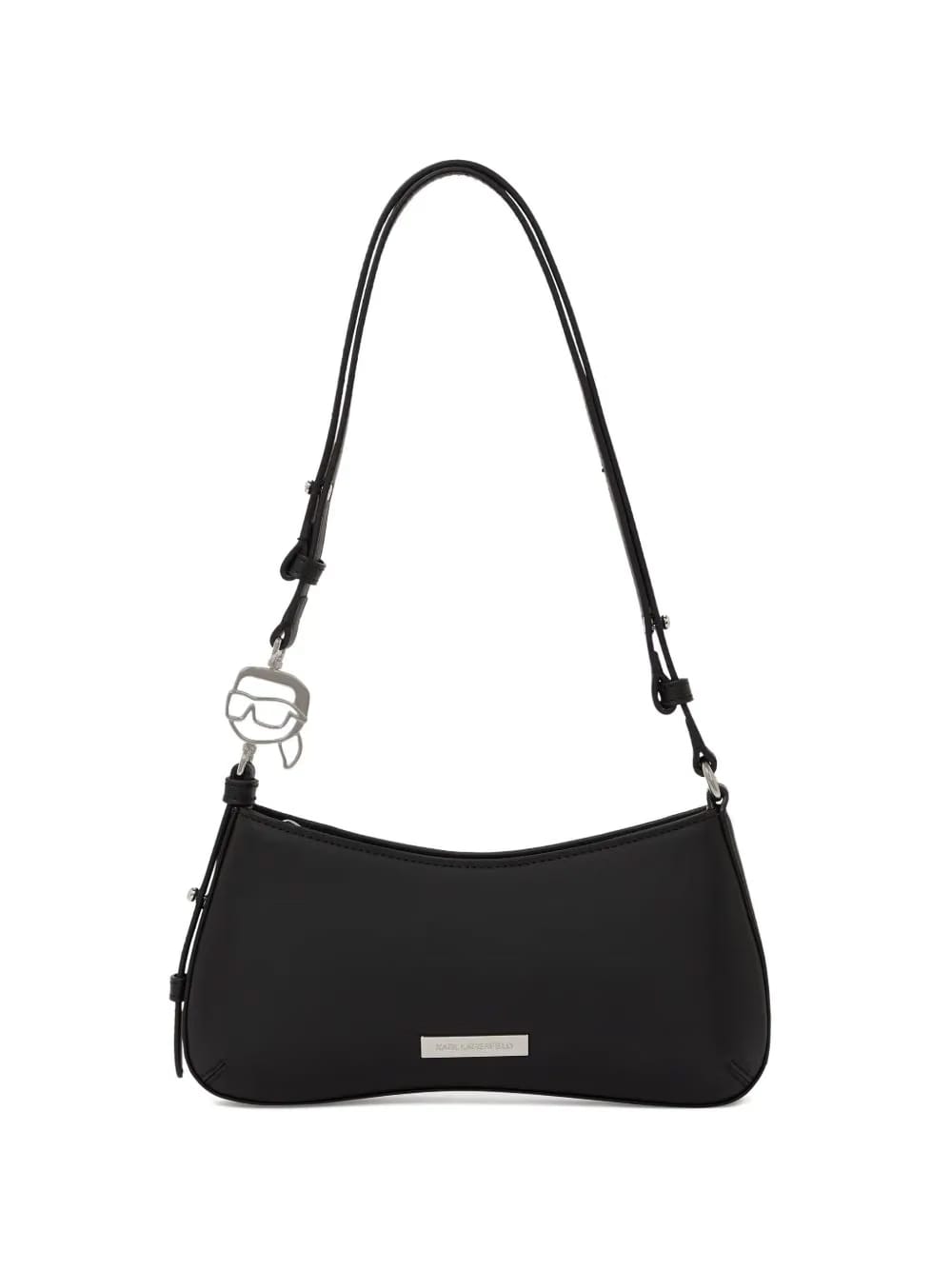 mini logo-plaque shoulder bag