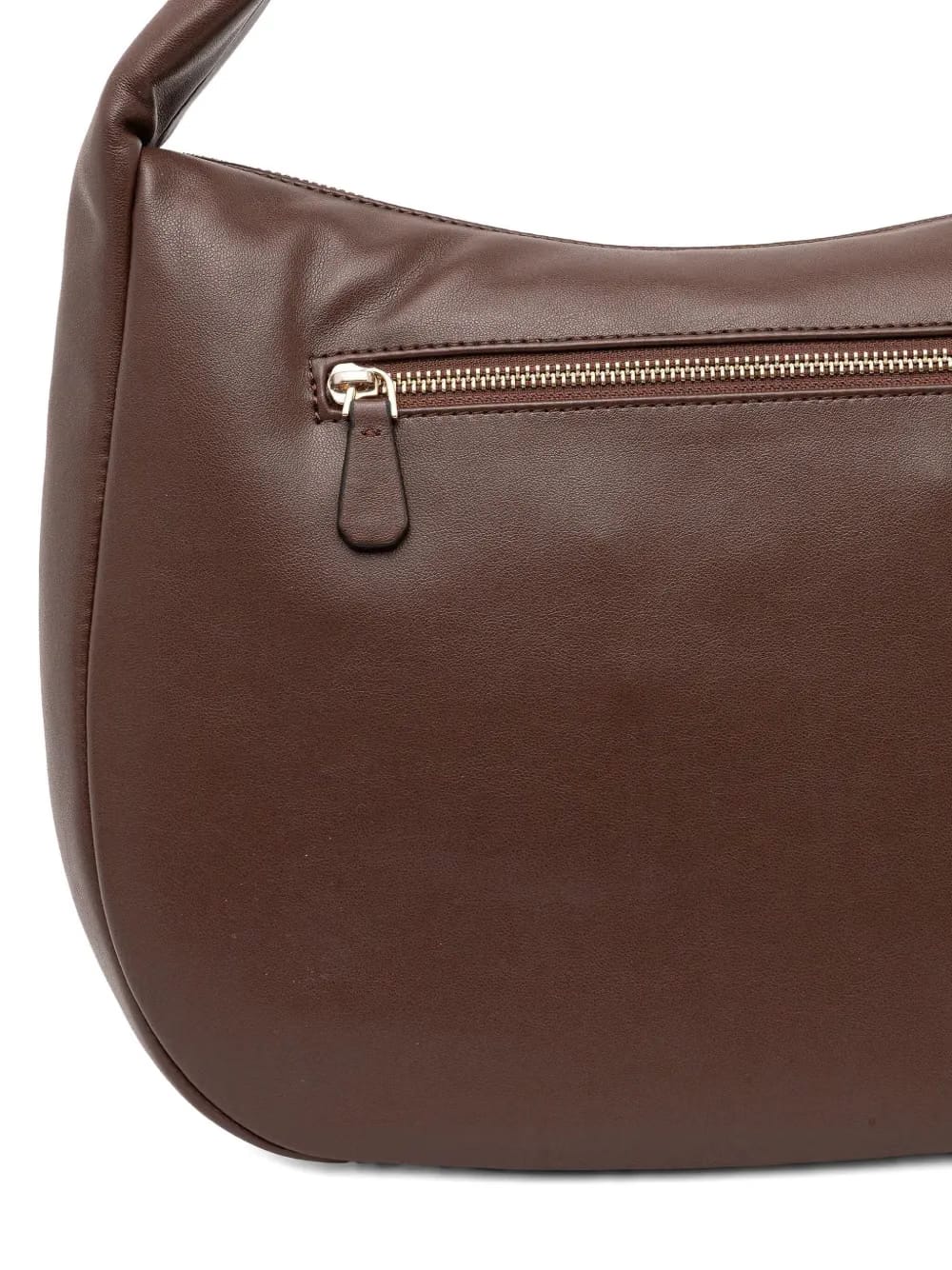 Sunetra zip logo-plaque tote bag