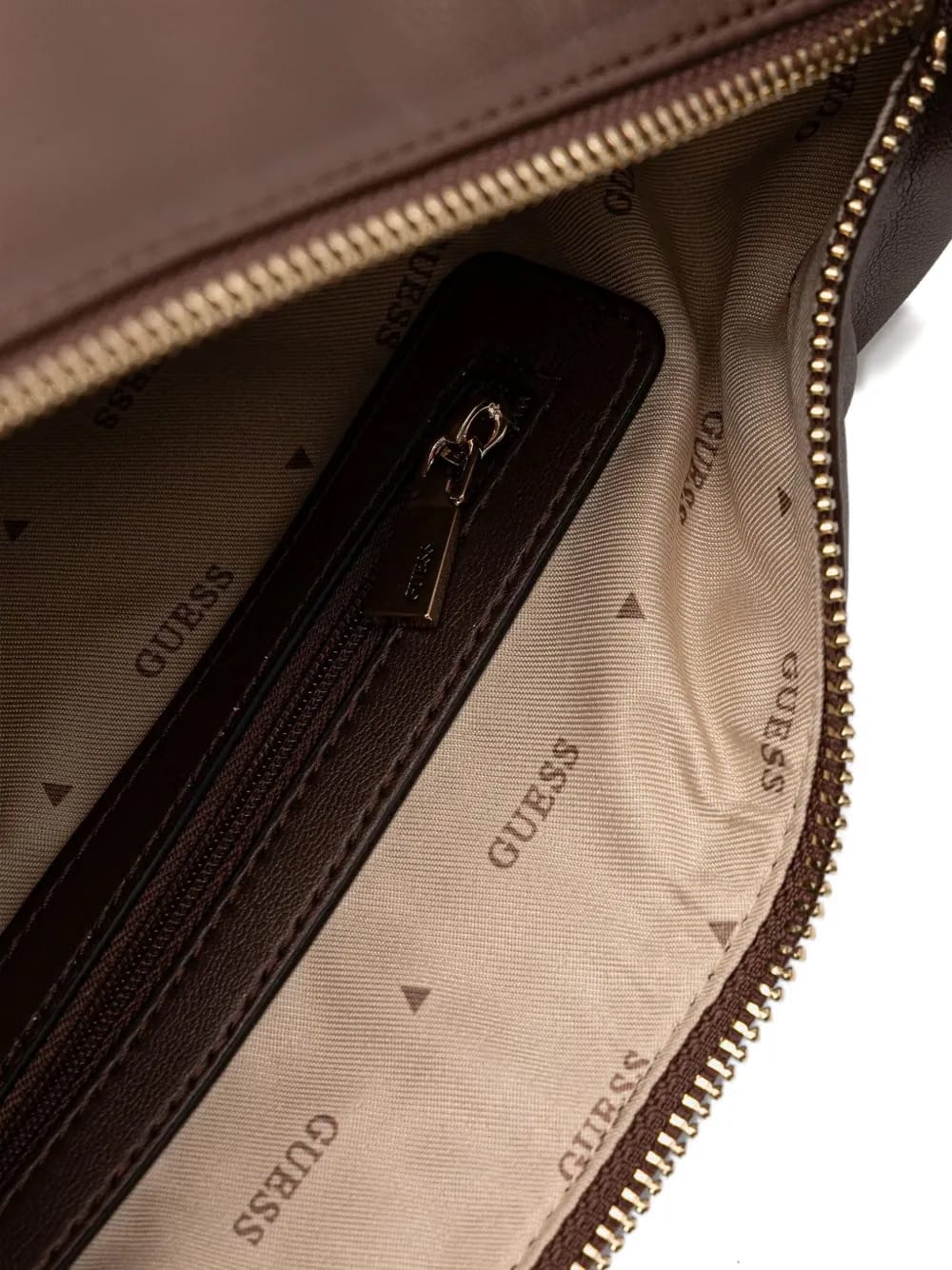 Sunetra zip logo-plaque tote bag