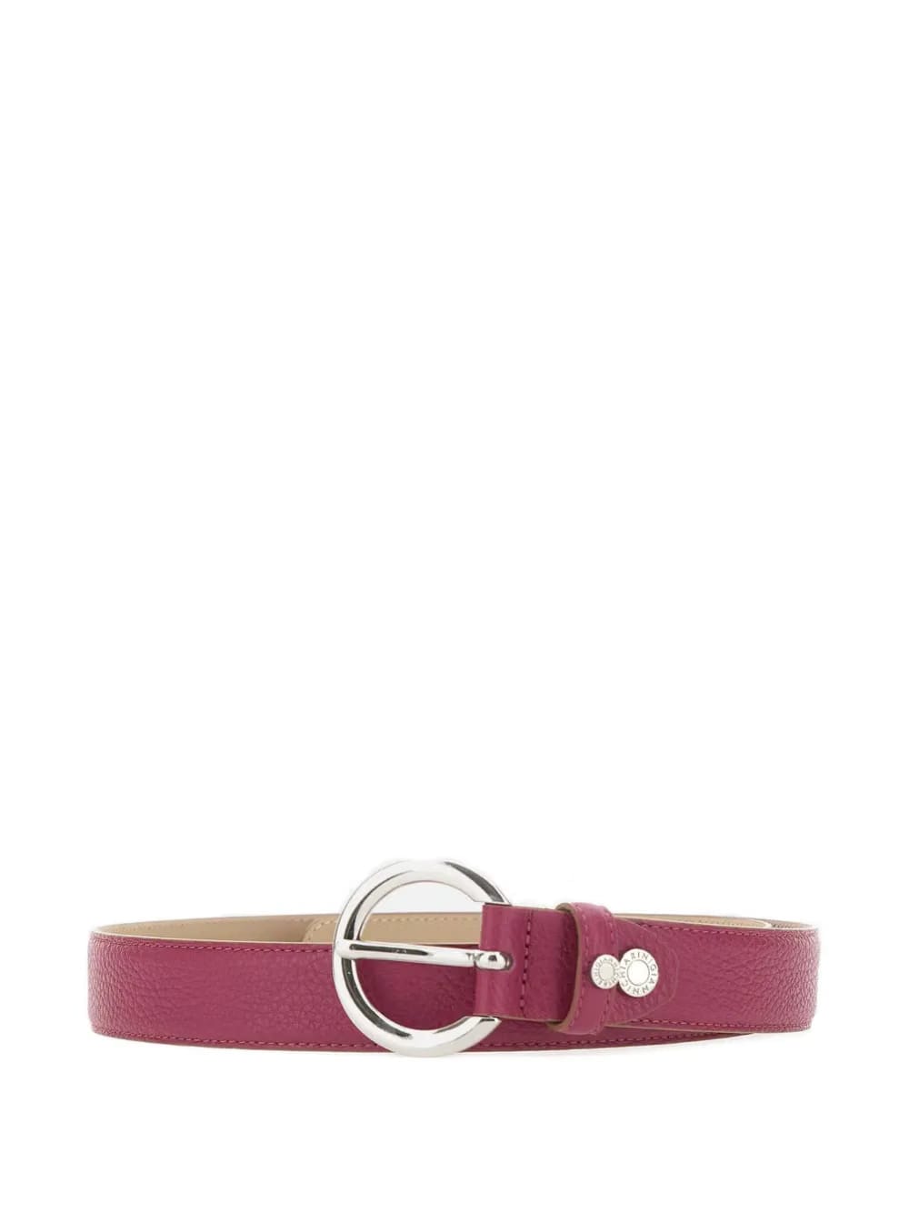 hammered leather belt