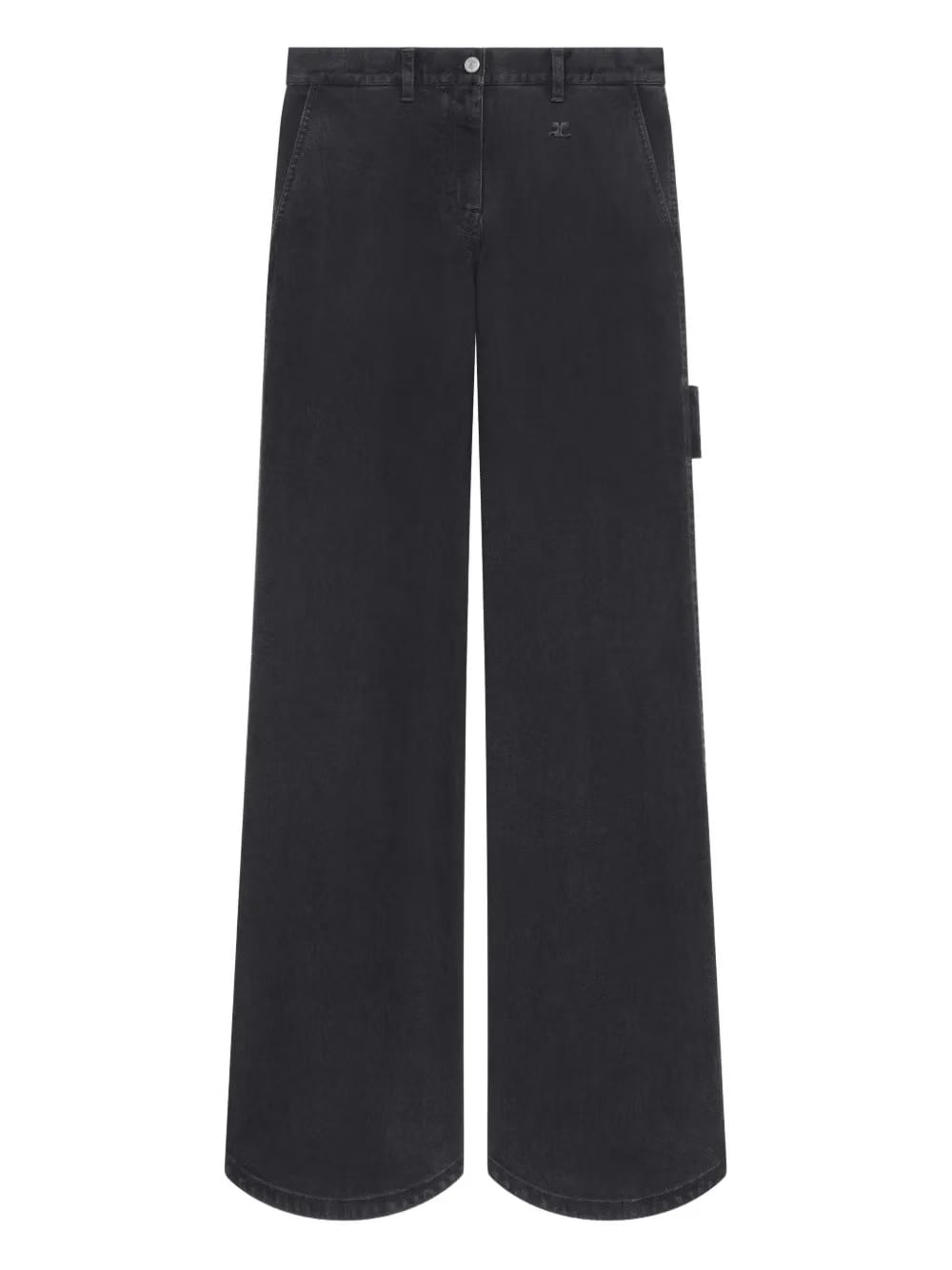 black baggy jeans