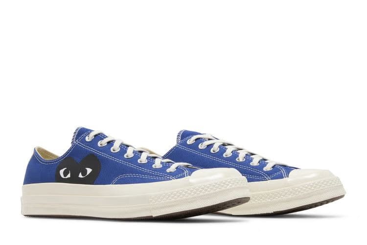 Comme des Garçons PLAY x Chuck 70 Low Blue Quartz 2023