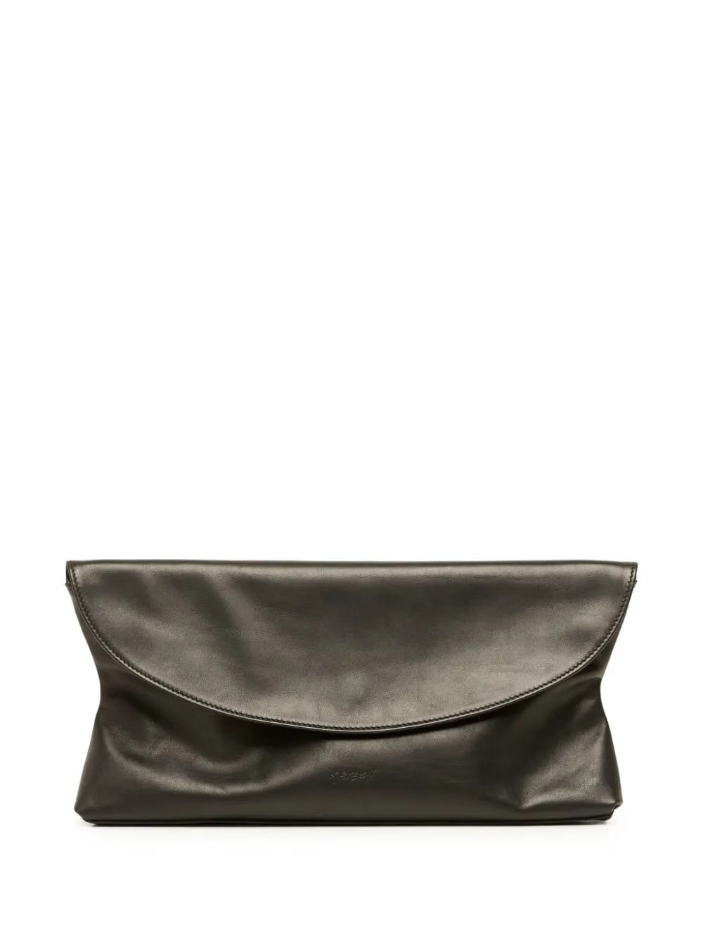 Dromett leather clutch bag