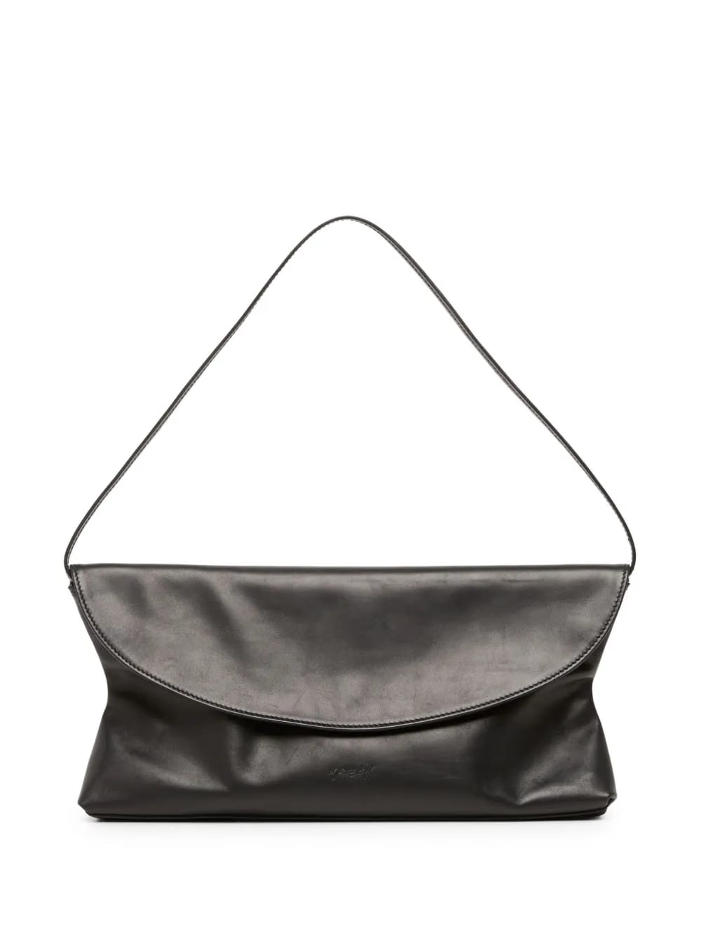 Dromett leather clutch bag