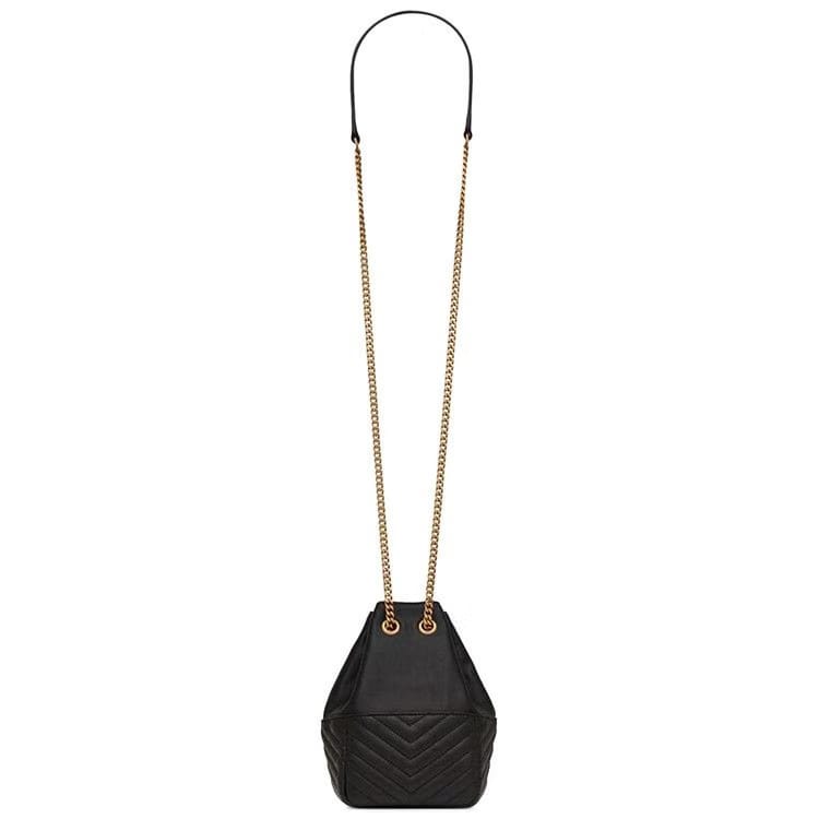 Saint Laurent Nano Bucket Bag Black