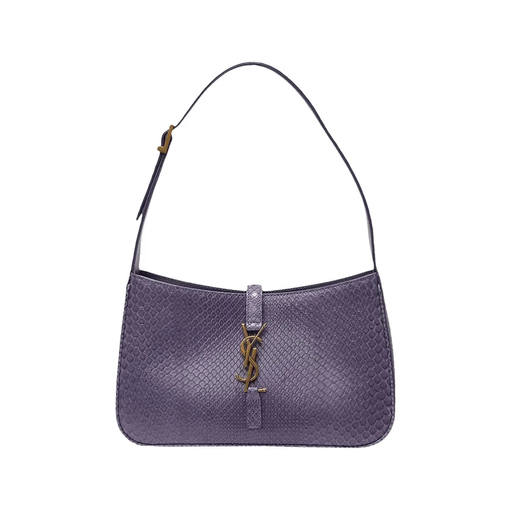 Saint Laurent Le 5 À 7 Hobo Bag Light Eggplant
