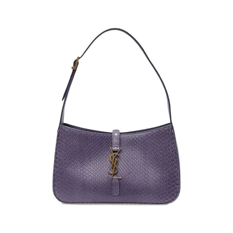 Saint Laurent Le 5 À 7 Hobo Bag Light Eggplant