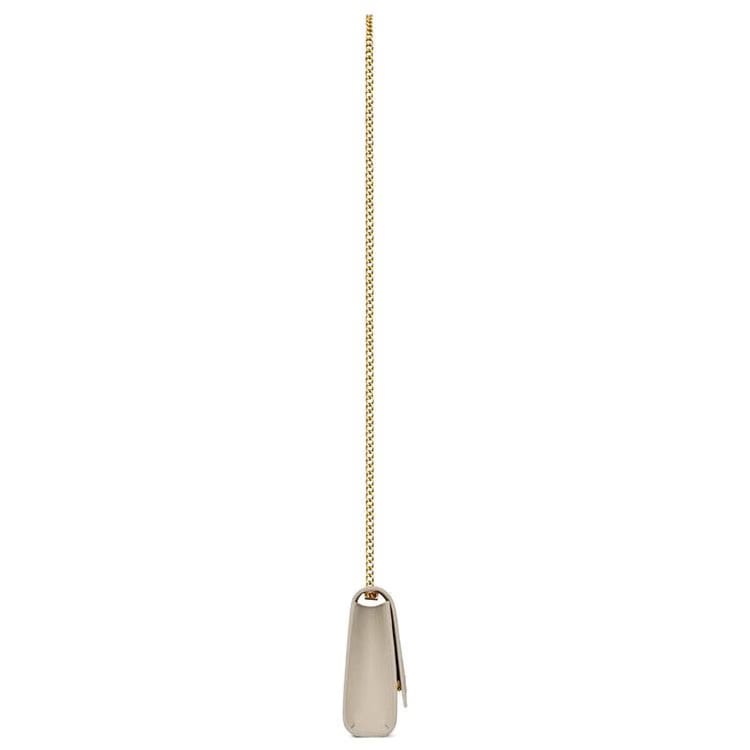 Saint Laurent Kate Small Chain Bag Soft Cream