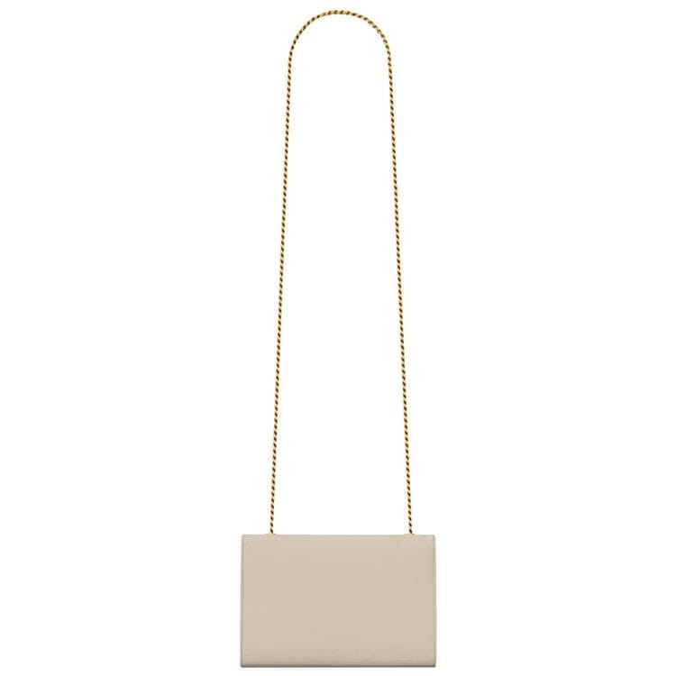 Saint Laurent Kate Small Chain Bag Soft Cream