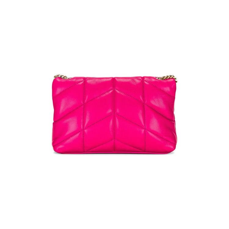 Saint Laurent Toy Puffer Bag Bubble Gum
