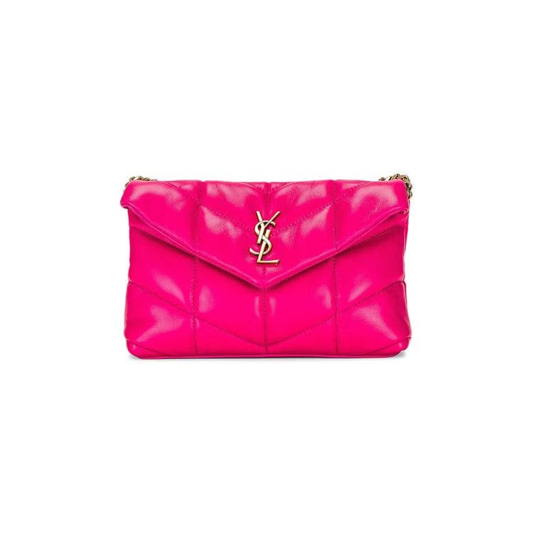Saint Laurent Toy Puffer Bag Bubble Gum