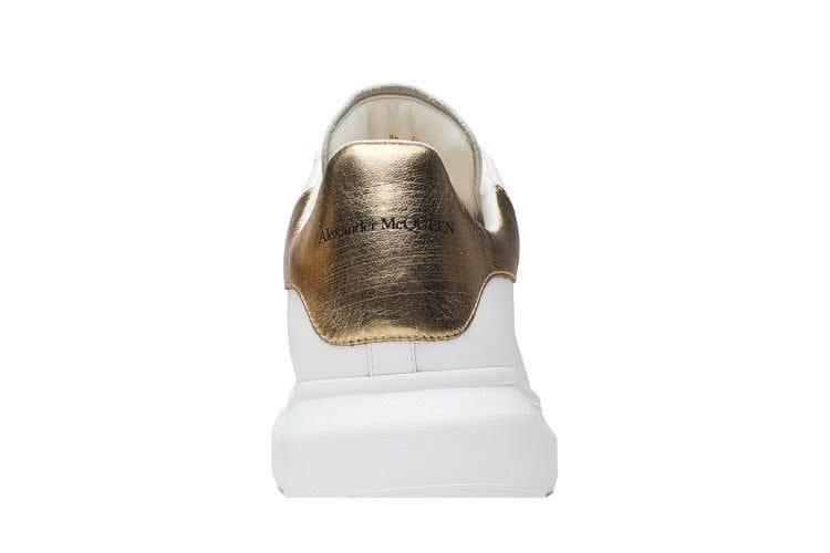 Alexander McQueen Oversized Sneaker White Gold