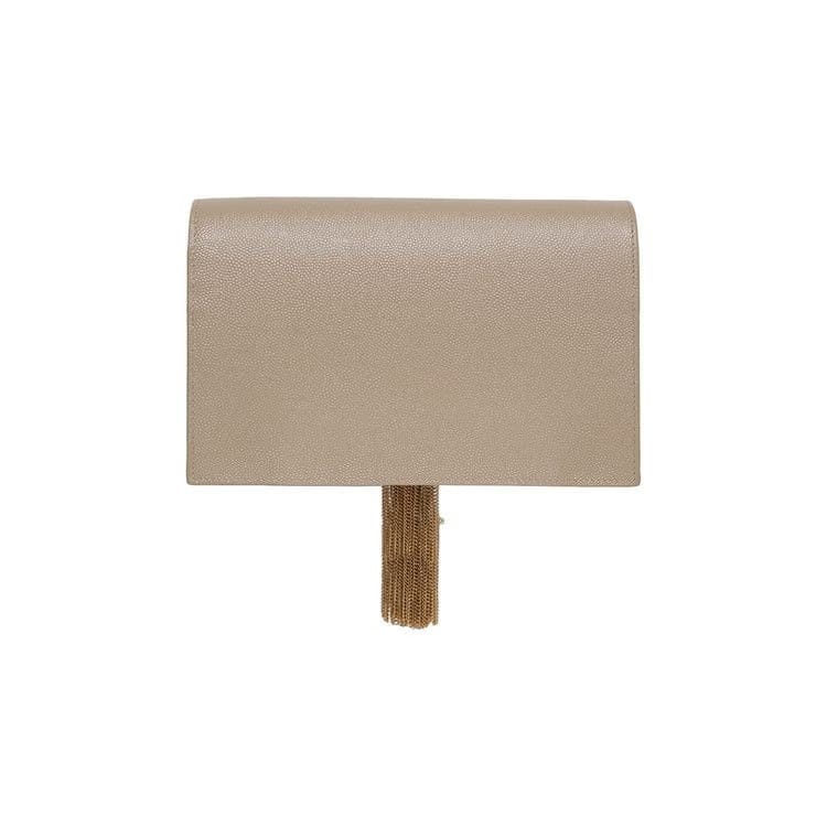Saint Laurent Kate Tassel Shoulder Bag Dark Beige
