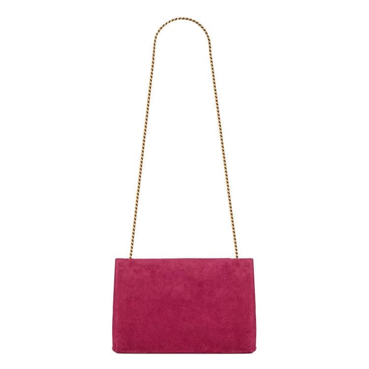 Saint Laurent Kate Medium Reversible Chain Bag Magenta Pink