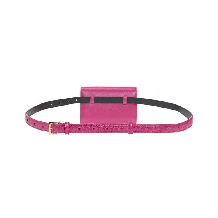 Saint Laurent Kate Mini Belt Bag Fuchsia