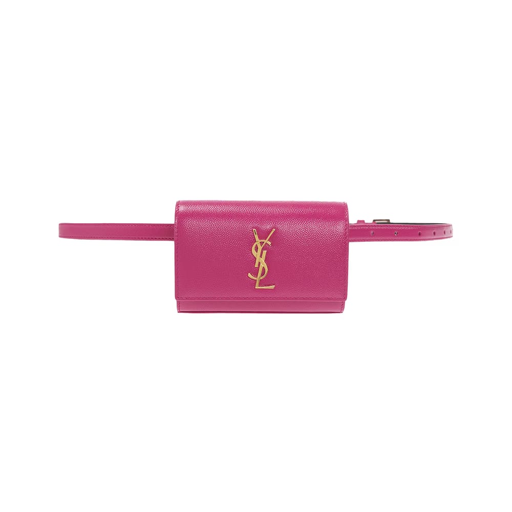 Saint Laurent Kate Mini Belt Bag Fuchsia