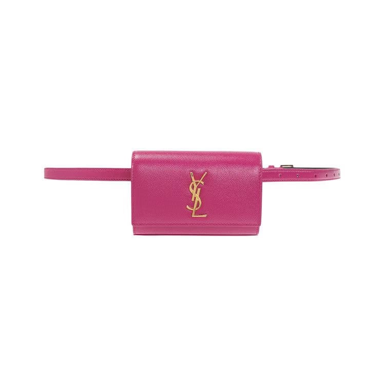 Saint Laurent Kate Mini Belt Bag Fuchsia