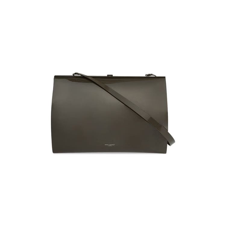 Saint Laurent Large Le Anne-Marie Shoulder Bag Dark Desert