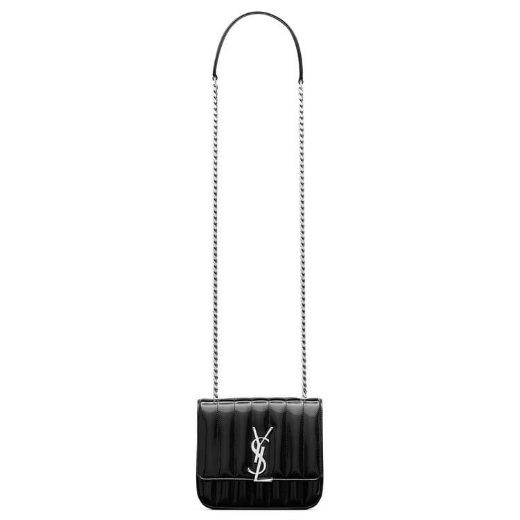 Saint Laurent Vicky Bag Black