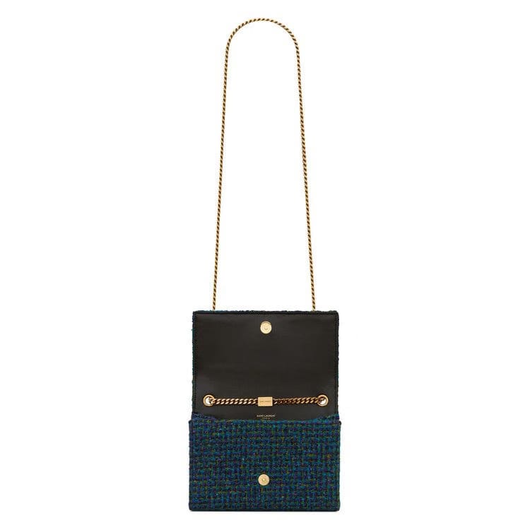 Saint Laurent Kate Small Bag Violet/Vert/Torquois