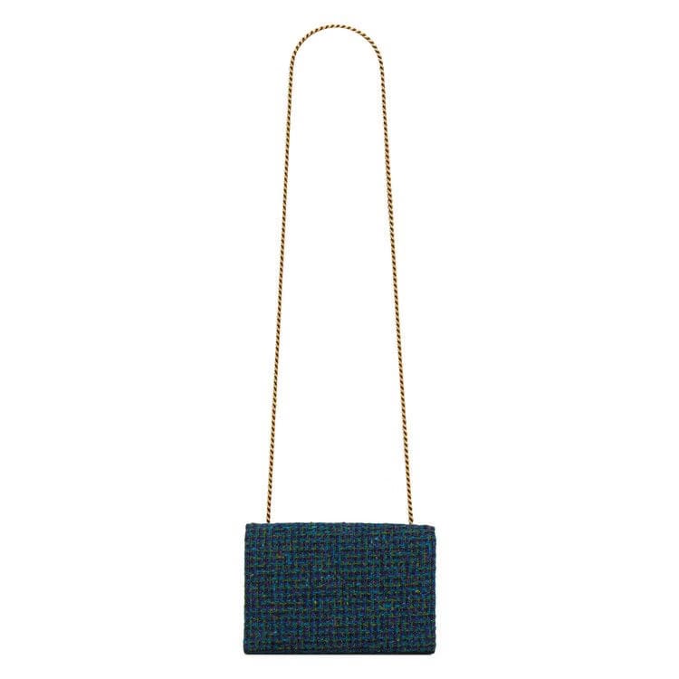 Saint Laurent Kate Small Bag Violet/Vert/Torquois