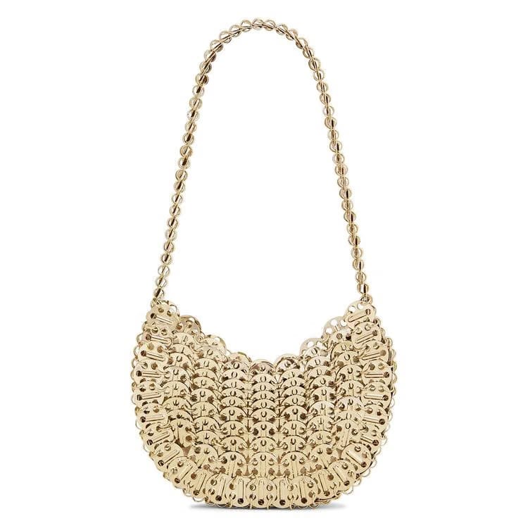 Paco Rabanne Moon 1969 Shoulder Bag Light Gold