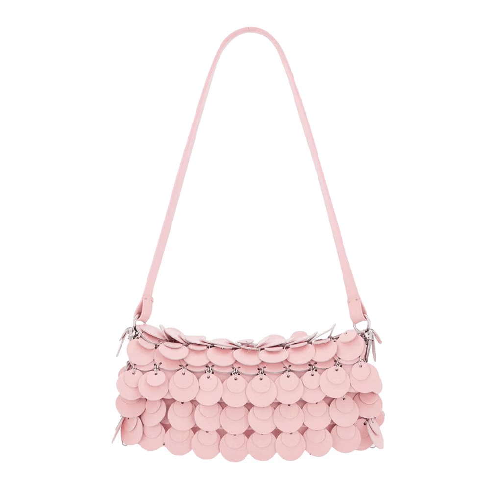 Paco Rabanne Spheres Baguette Bag Pink