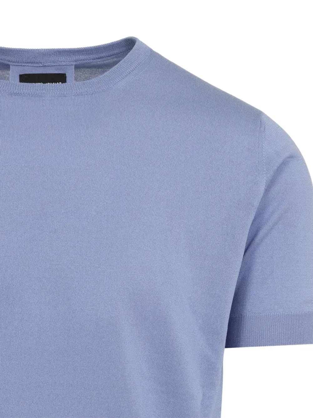 silk crewneck T-Shirt