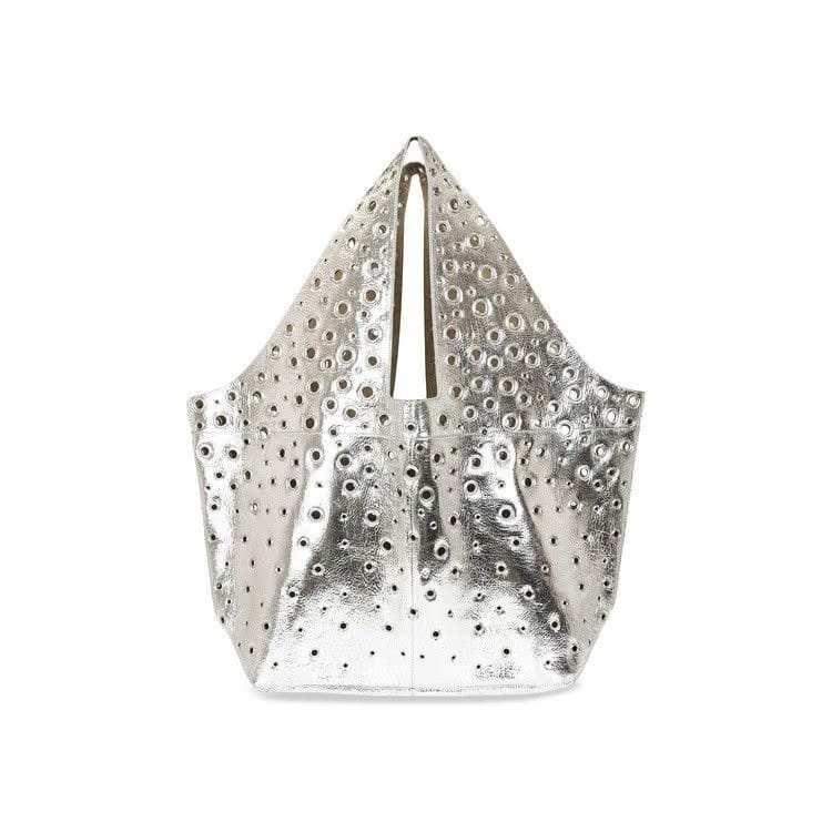 Paco Rabanne Large Shopping Bag Silver