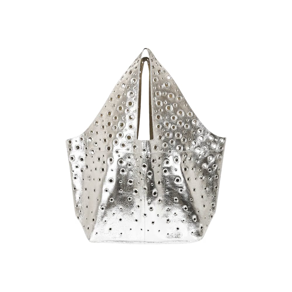 Paco Rabanne Large Shopping Bag Silver