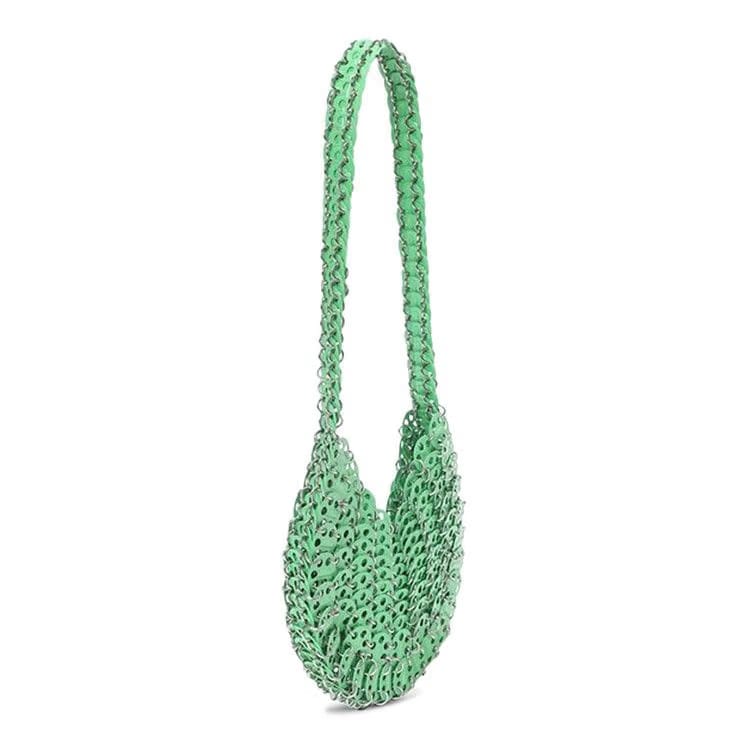 Paco Rabanne 1969 Moon Shoulder Bag Bright Green