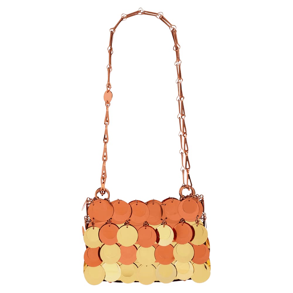 Paco Rabanne Sun Date Sparkle Nano Bag Copper/Gold