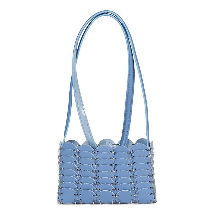 Paco Rabanne Pacoio Mini Bag Denim Blue