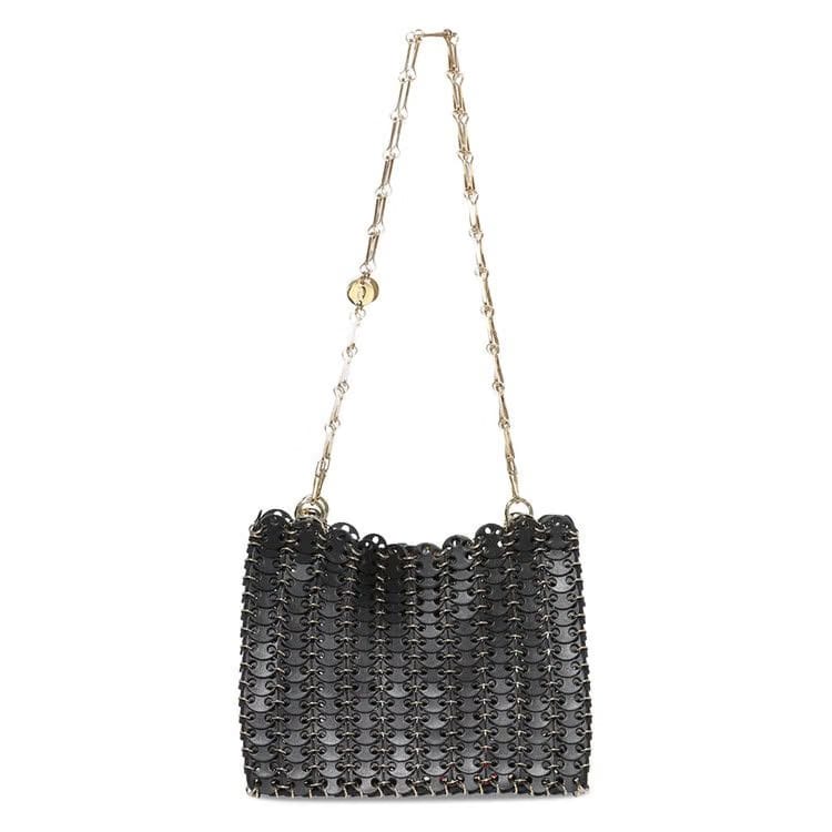 Paco Rabanne 1969 Shoulder Bag Black/Gold