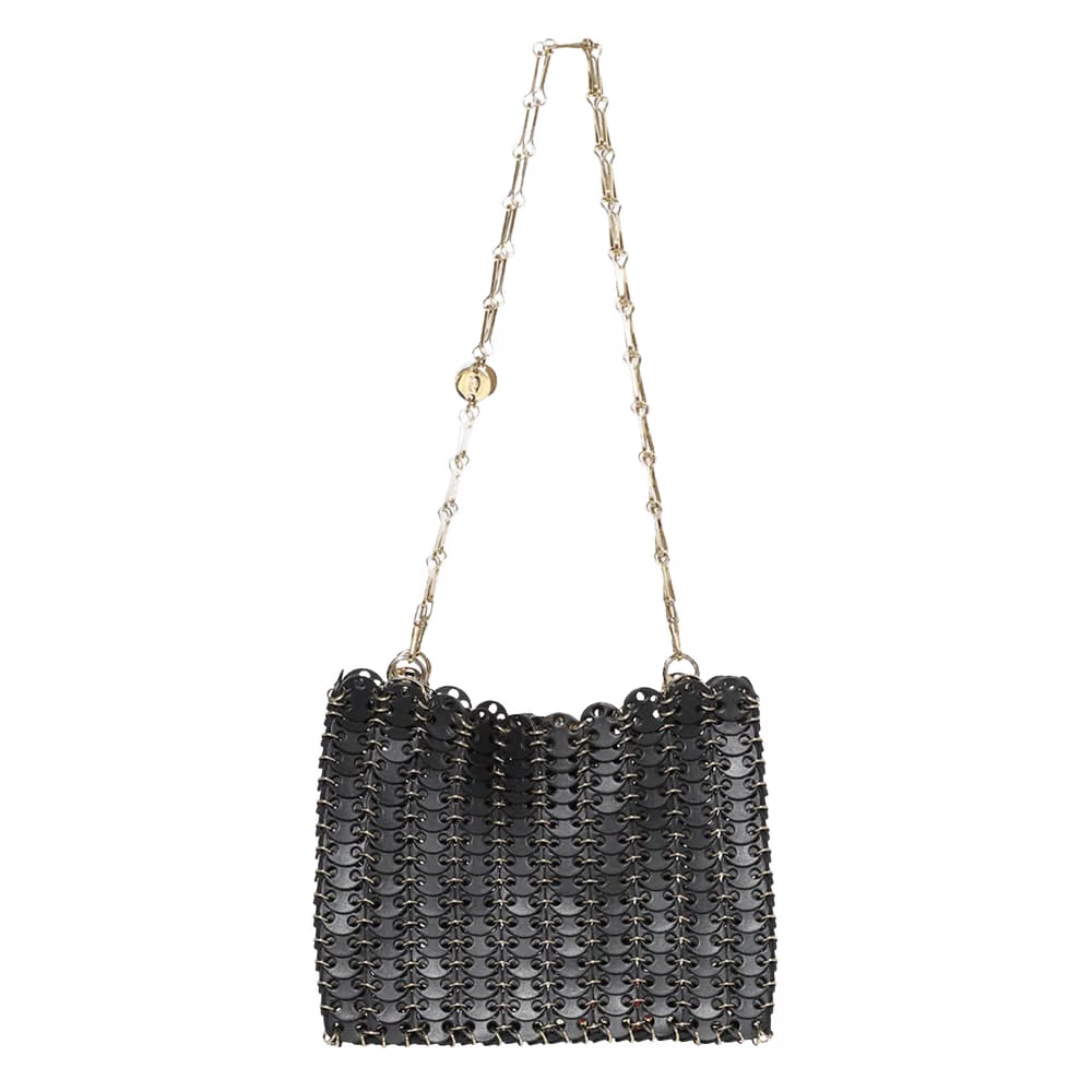 Paco Rabanne 1969 Shoulder Bag Black/Gold