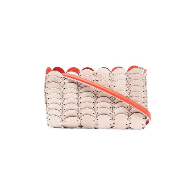 Paco Rabanne Pacoio Cross Bag Nude