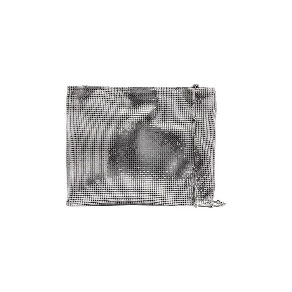 Paco Rabanne Pixel 1969 Pochette Silver/Black
