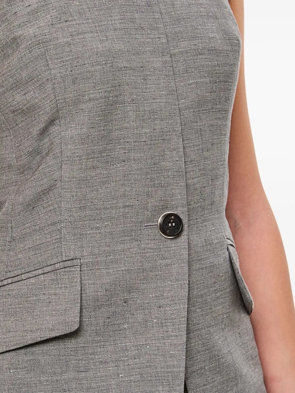 halter-neck waistcoat