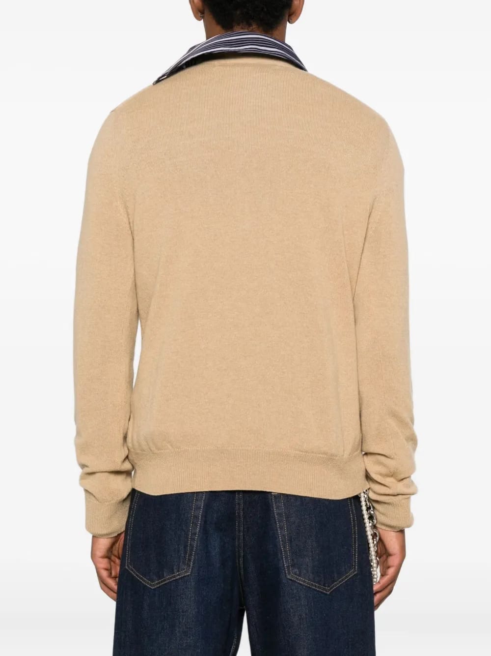 heart-logo cardigan