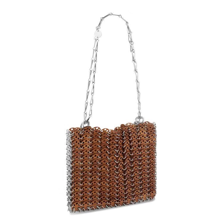 Paco Rabanne Handbag Rust/Silver
