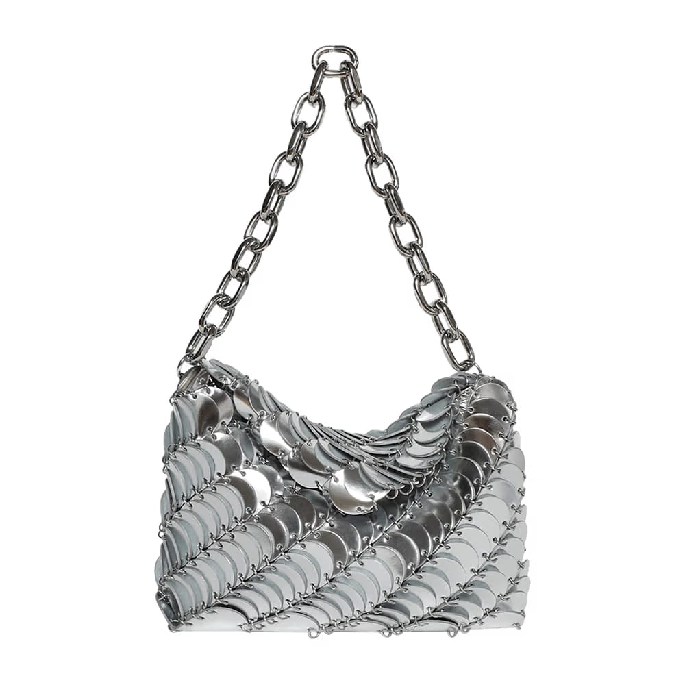 Paco Rabanne Clutch Silver