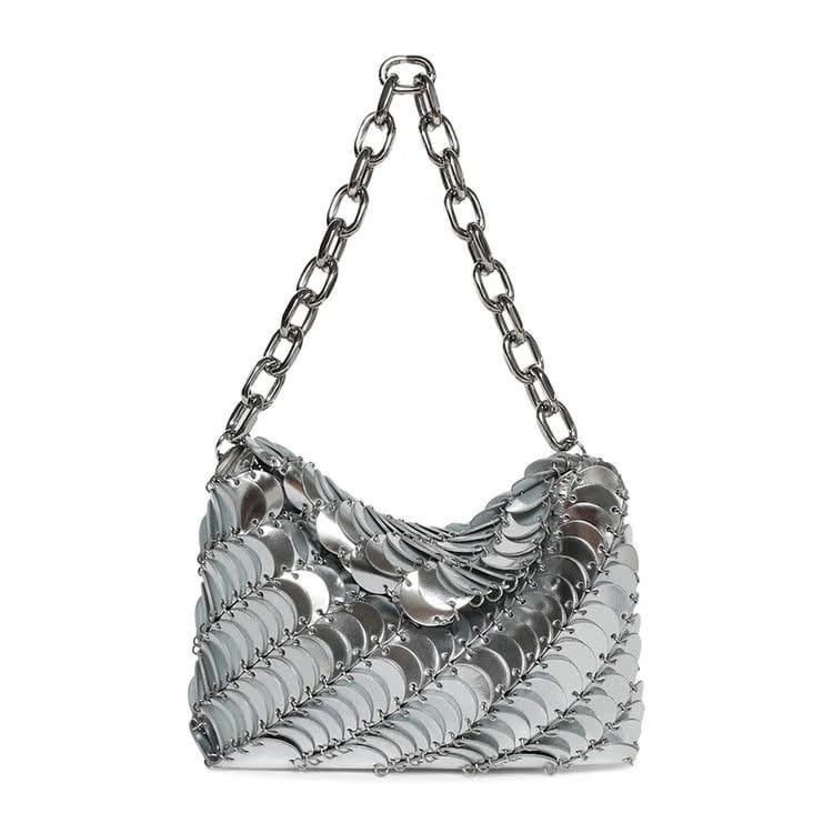 Paco Rabanne Clutch Silver
