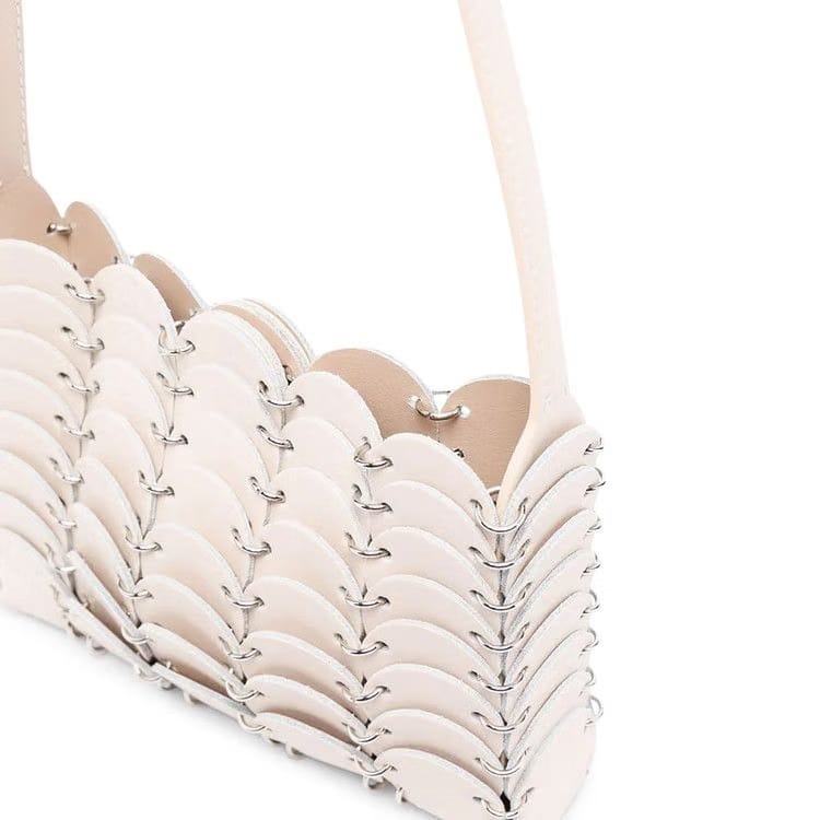 Paco Rabanne Pacoio Mini Bag Dark Beige/Nude