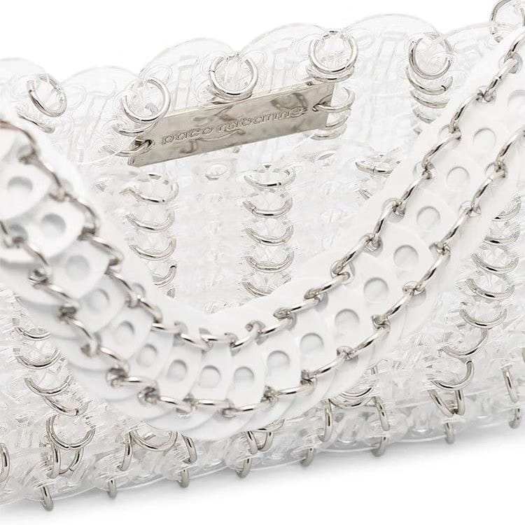 Paco Rabanne 1969 Mini Mess Shoulder Bag Transparent